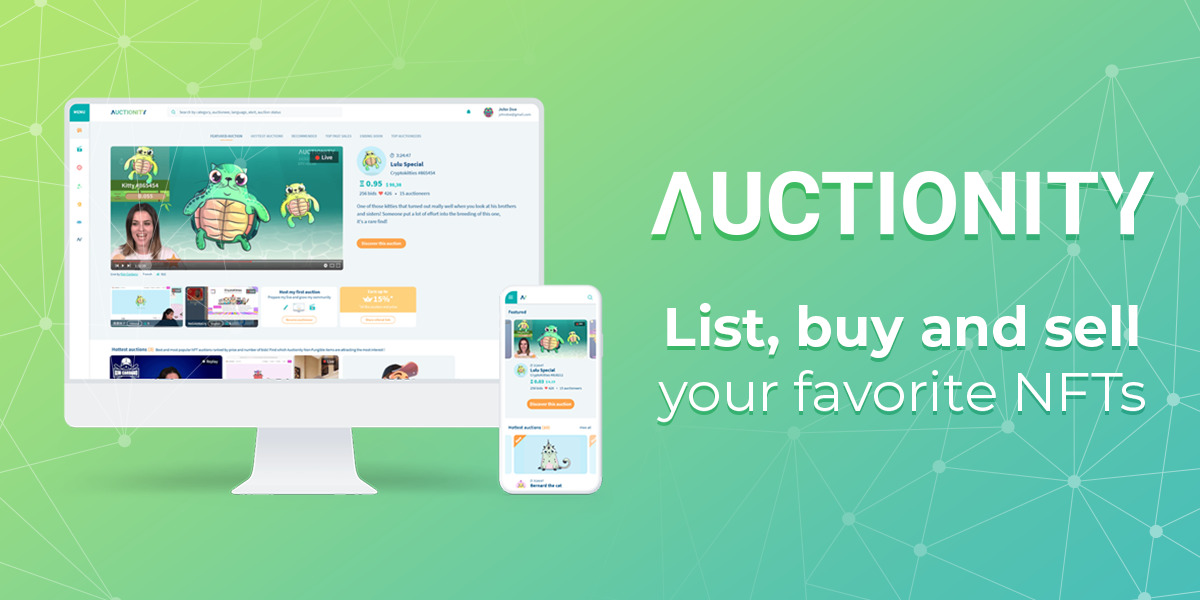 how to build a decentralized app like auctionity