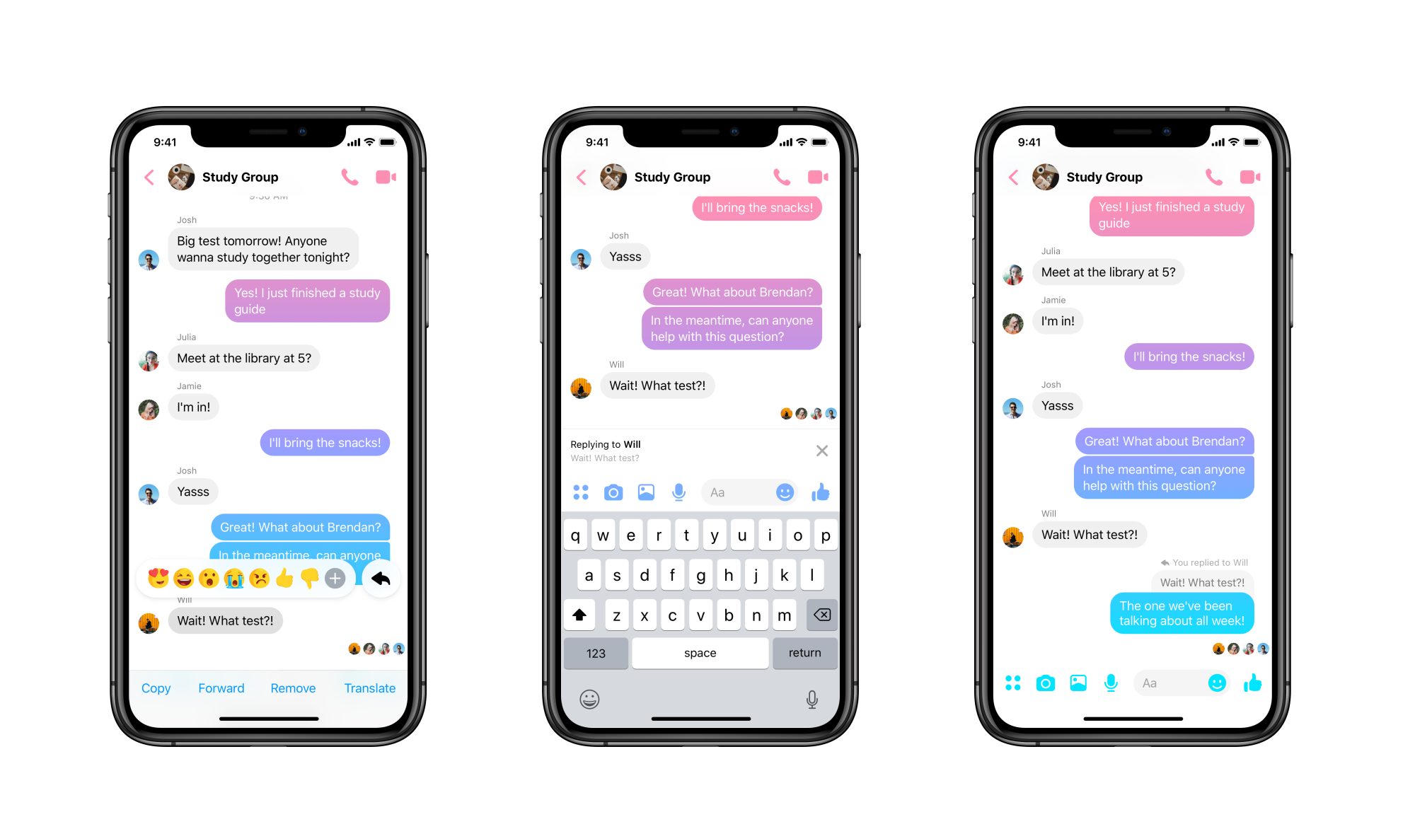 How to make a messaging app? Facebook Messenger as an example.