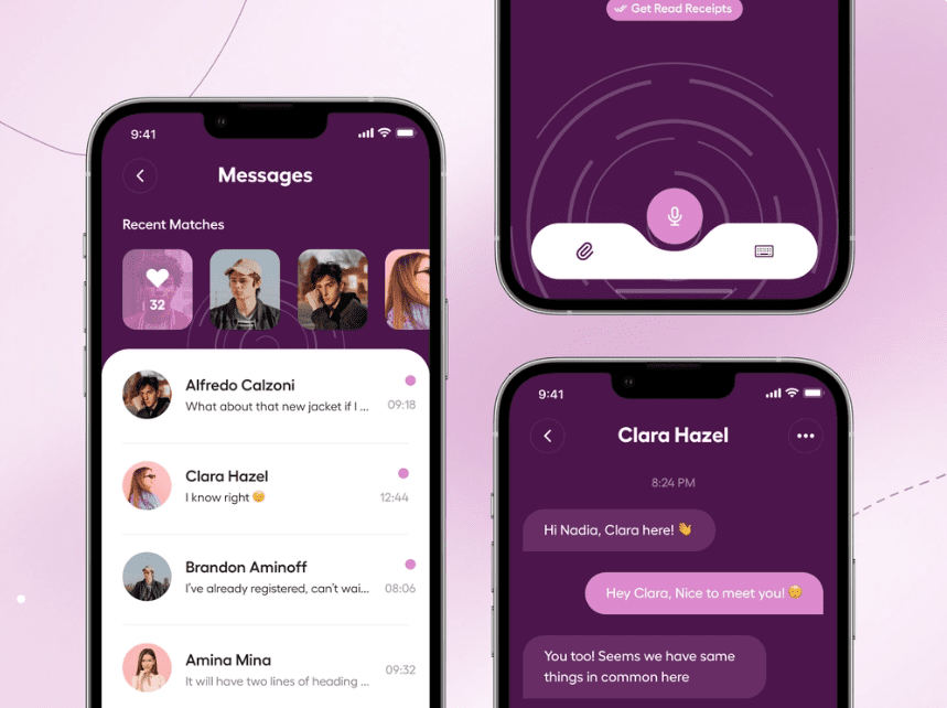 How to create a dating app: a messenger with a cool UI/UX design as a core feature
