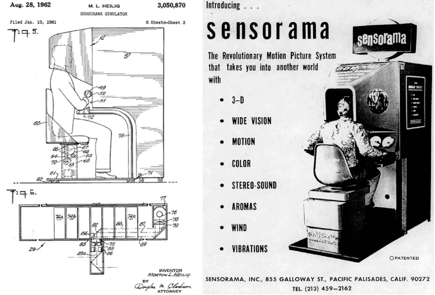 Augmented reality app development started with Sensorama