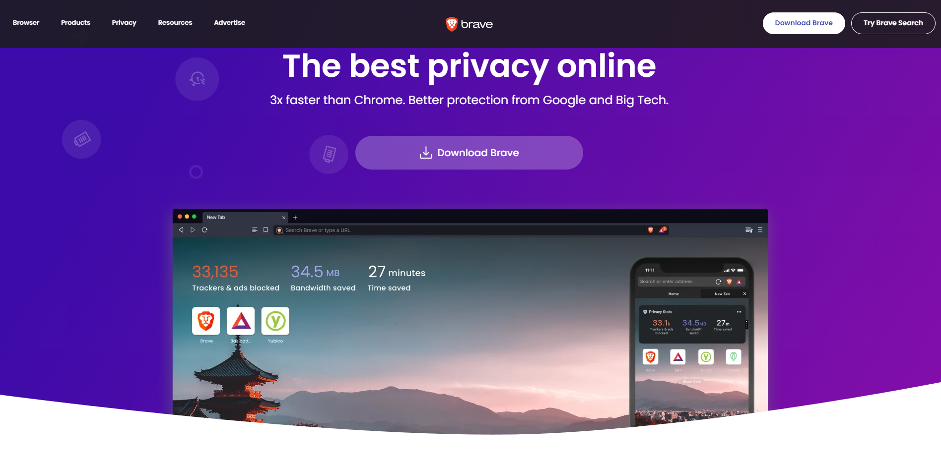 Brave browser is an example of a successful Web 3 business
