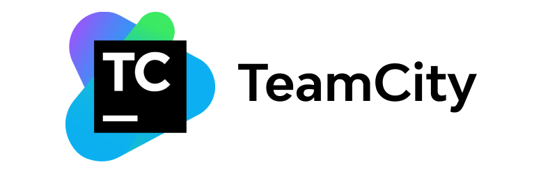 Configuration management tools in DevOps. The logo of TeamCity